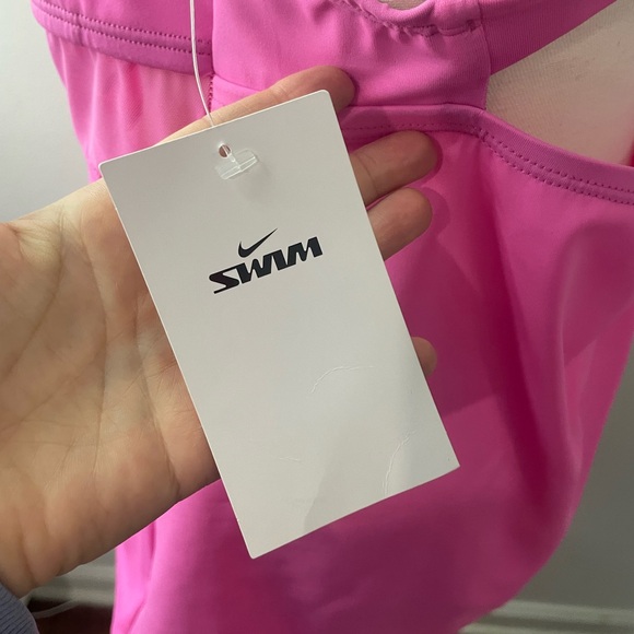 Nike Pink Mesh Swim Tank Top - Picture 5 of 8
